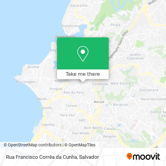 Rua Francisco Corrêa da Cunha map