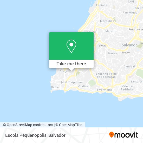 Mapa Escola Pequenópolis