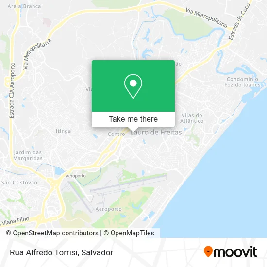 Rua Alfredo Torrisi map