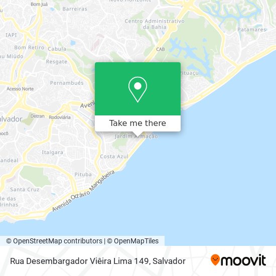 Rua Desembargador Viêira Lima 149 map