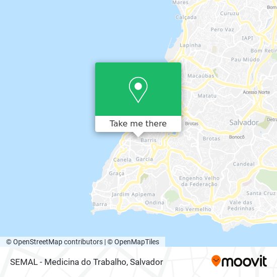 SEMAL - Medicina do Trabalho map
