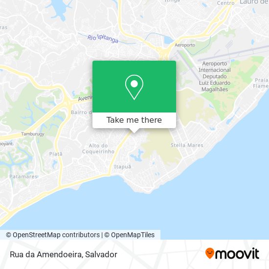 Mapa Rua da Amendoeira