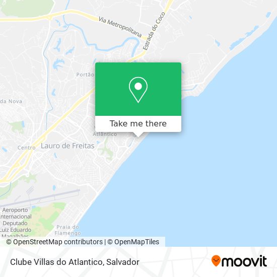 Clube Villas do Atlantico map