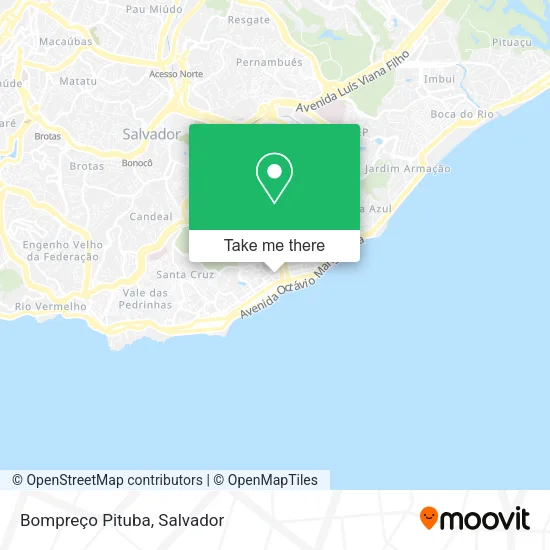 Bompreço Pituba map