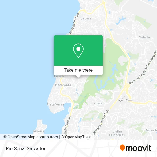 Rio Sena map