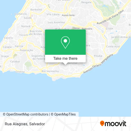 Rua Alagoas map