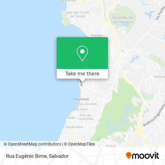 Rua Eugênio Birne map