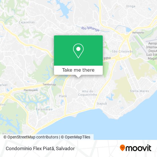 Condomínio Flex Piatã map