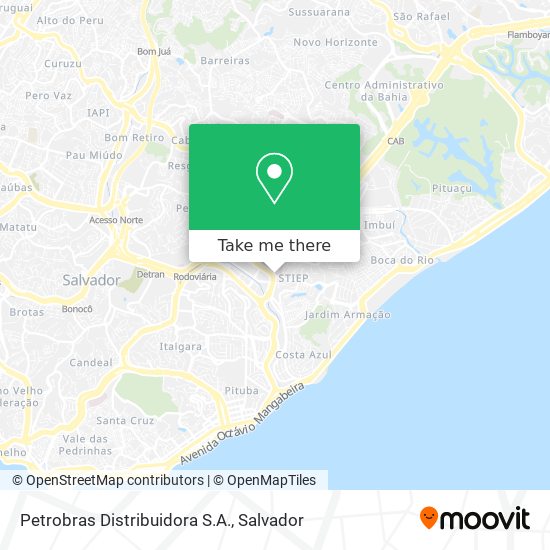 Petrobras Distribuidora S.A. map