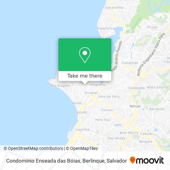 Condomínio Enseada das Bóias, Berlinque map