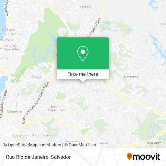 Rua Rio de Janeiro map