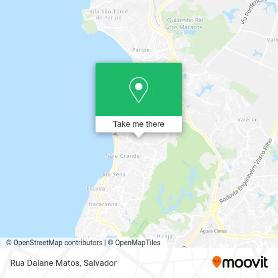 Rua Daiane Matos map