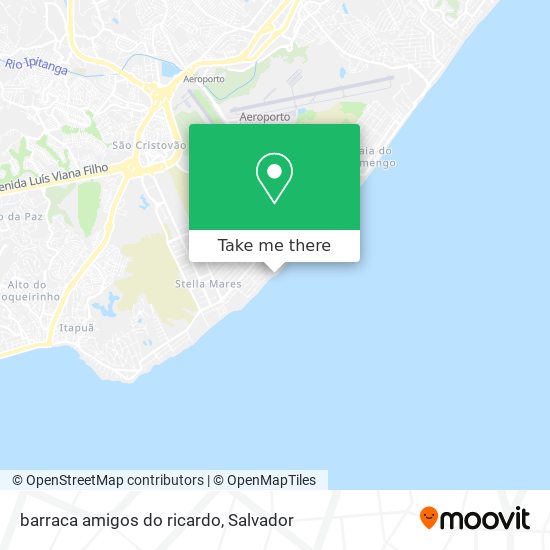 barraca amigos do ricardo map