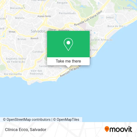 Clínica Ecco map