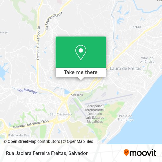 Rua Jaciara Ferreira Freitas map