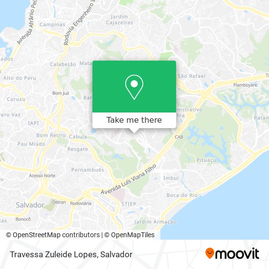 Travessa Zuleide Lopes map