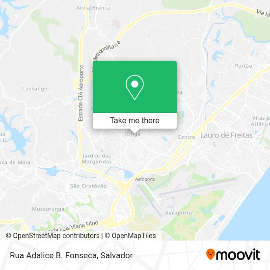 Rua Adalice B. Fonseca map
