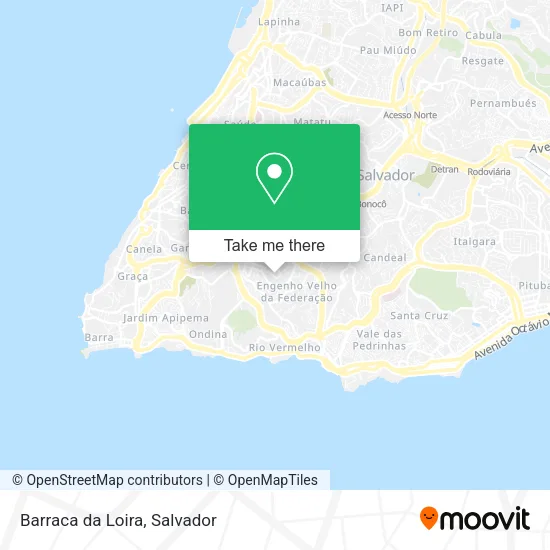 Barraca da Loira map