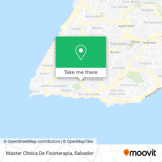 Master Clinica De Fisioterapia map