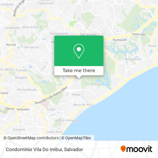 Condomínio Vila Do Imbui map