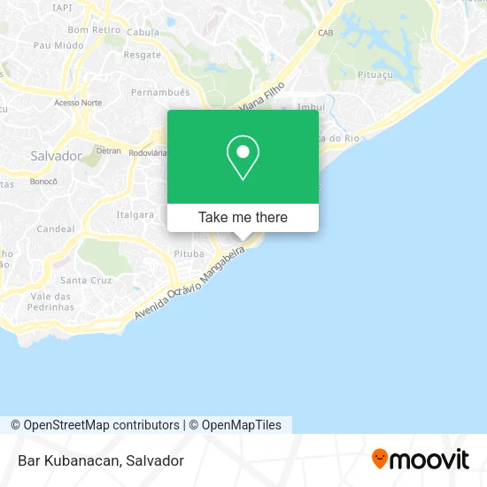 Bar Kubanacan map