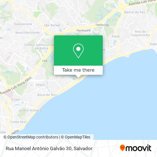 Rua Manoel Antônio Galvão 30 map