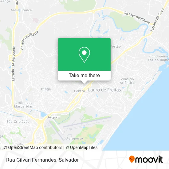 Rua Gilvan Fernandes map