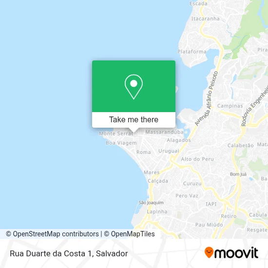 Rua Duarte da Costa 1 map