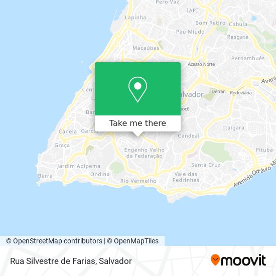 Rua Silvestre de Farias map