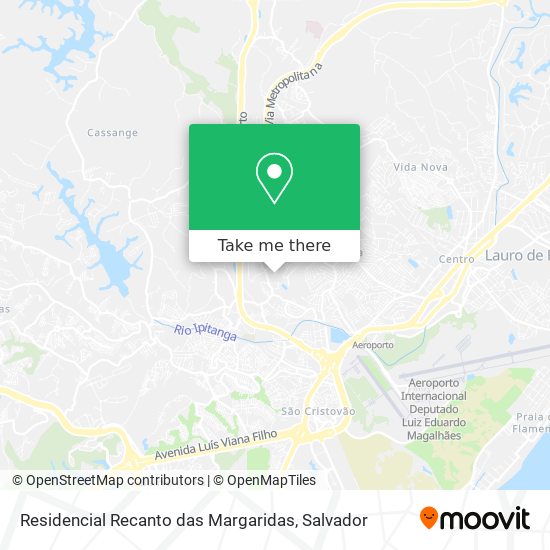 Residencial Recanto das Margaridas map