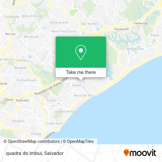 quadra do imbui map