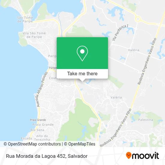 Rua Morada da Lagoa 452 map