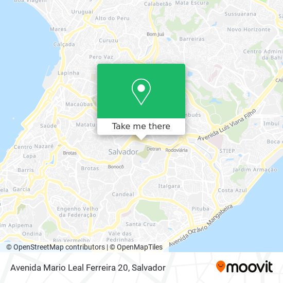 Avenida Mario Leal Ferreira 20 map