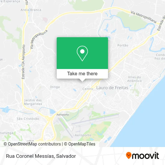 Rua Coronel Messías map