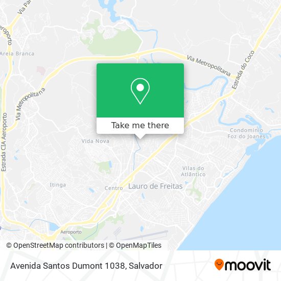 Avenida Santos Dumont 1038 map
