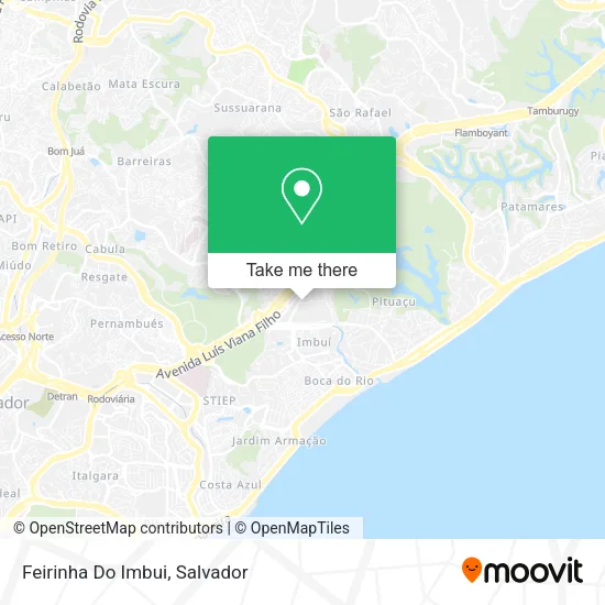 Feirinha Do Imbui map