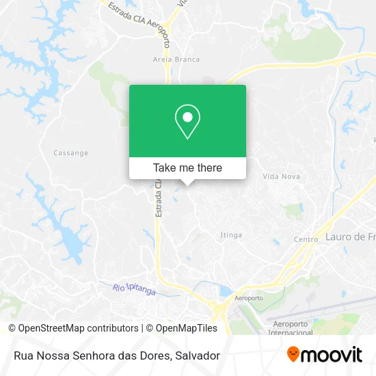 Rua Nossa Senhora das Dores map