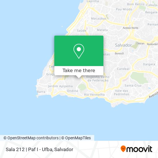 Sala 212 | Paf I - Ufba map