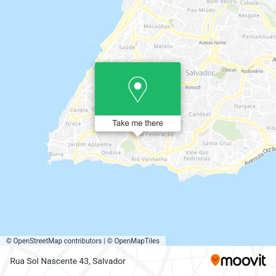 Rua Sol Nascente 43 map