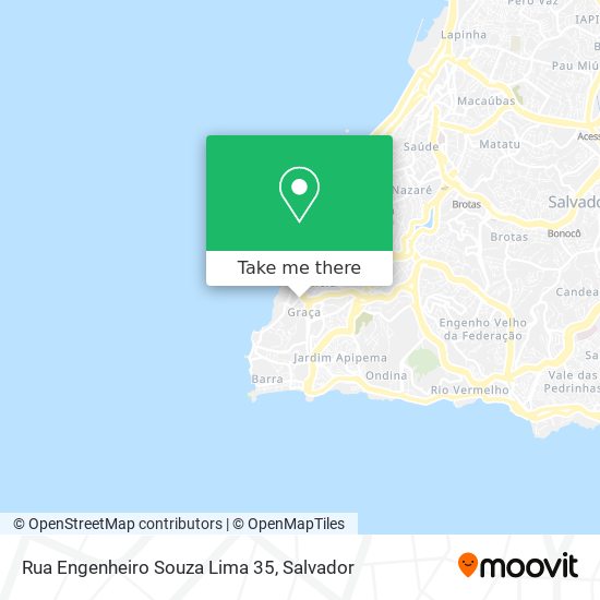 Mapa Rua Engenheiro Souza Lima 35