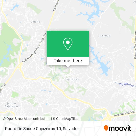 Mapa Posto De Saúde Cajazeiras 10