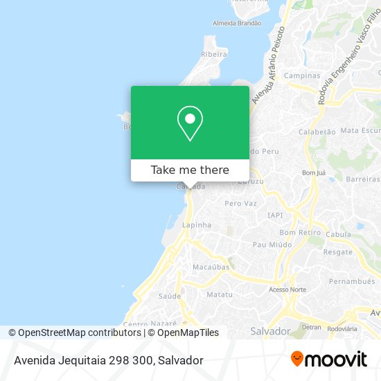 Avenida Jequitaia 298 300 map