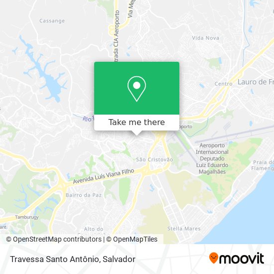 Travessa Santo Antônio map