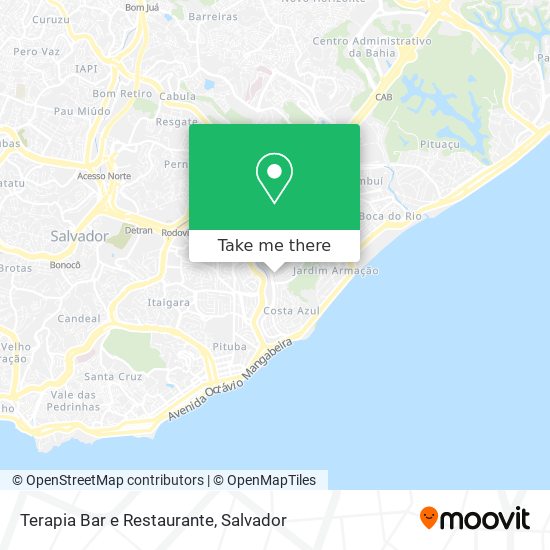Terapia Bar e Restaurante map