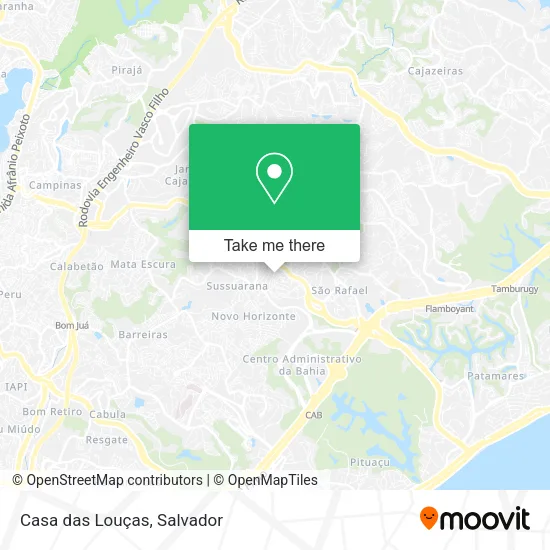 Casa das Louças map