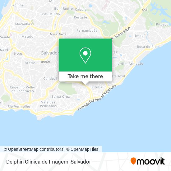 Delphin Clinica de Imagem map