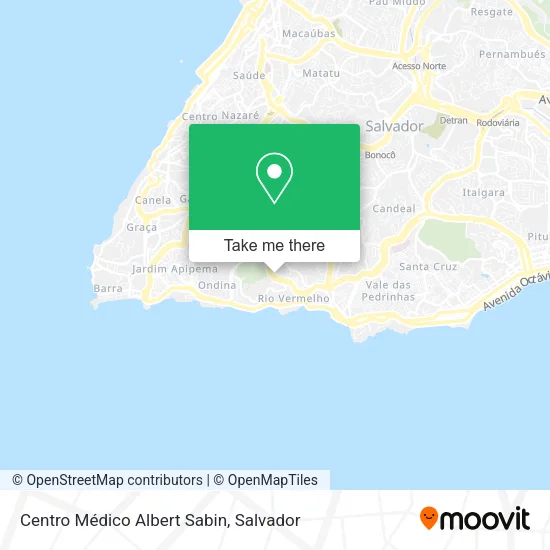 Centro Médico Albert Sabin map