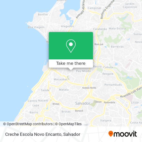 Creche Escola Novo Encanto map