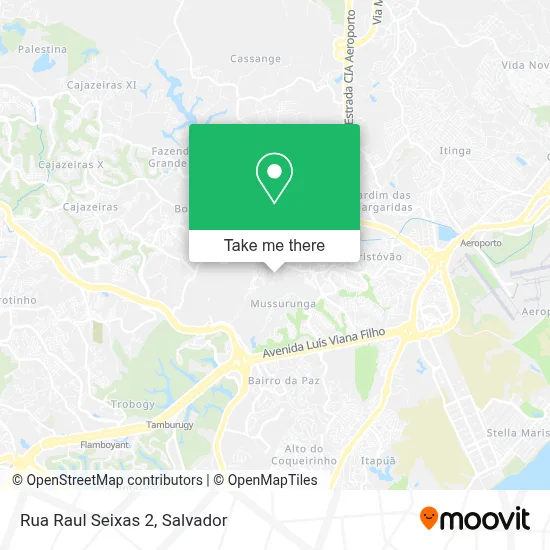 Rua Raul Seixas 2 map