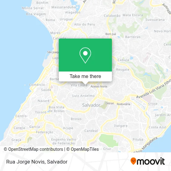 Rua Jorge Novis map